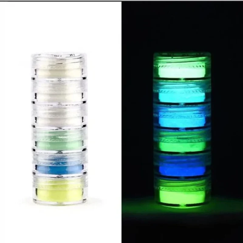 6 In 1 Glow in the Dark Powder Set (L-A)