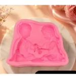 Brother Sister Rakhi Silicone Mold for Resin, Jesmonite, Concrete, Plaster, Cement & DIY Festive Decor Casting Mold