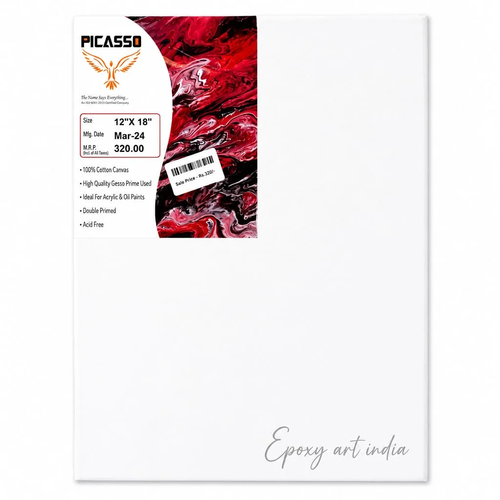 PICASSO Stretched Canvas 12” x 18” PICASSO Stretched Canvas 12” x 18”
