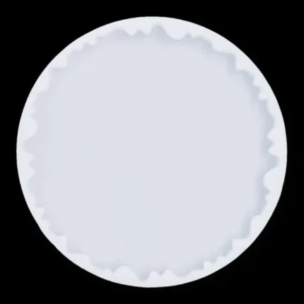 14 Inch Agate Round Resin Art Mould | Reusable Silicone Epoxy Resin Mold for Geode Wall Art, Trays & DIY Crafts