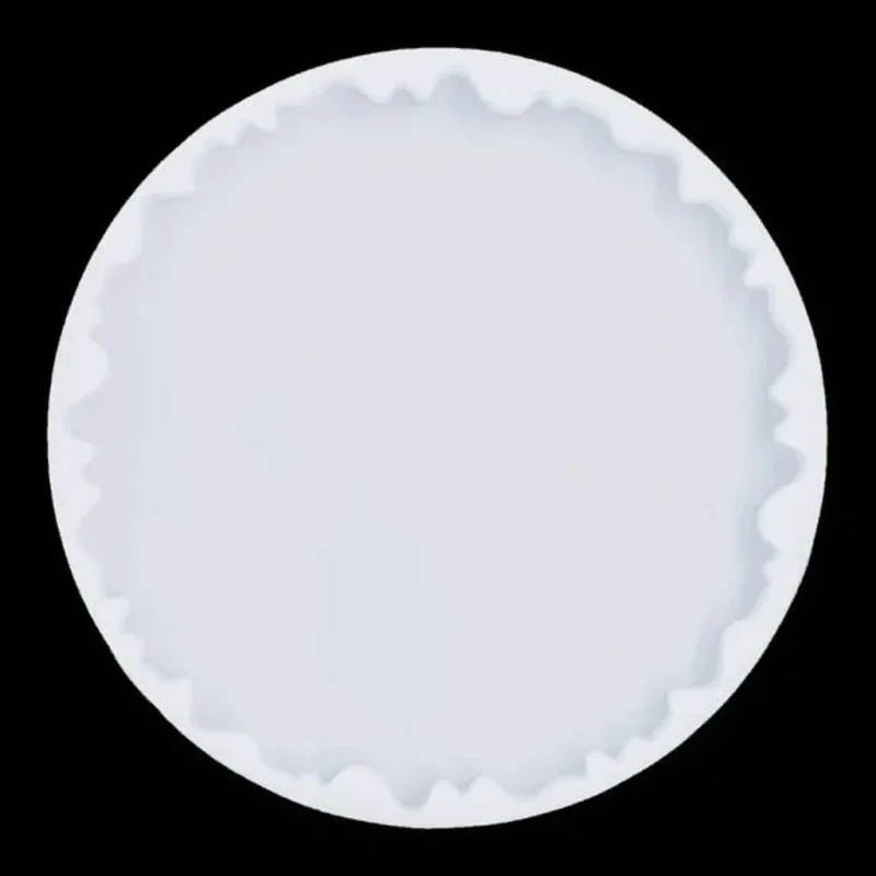14 Inch Agate Round Resin Art Mould | Reusable Silicone Epoxy Resin Mold for Geode Wall Art, Trays & DIY Crafts