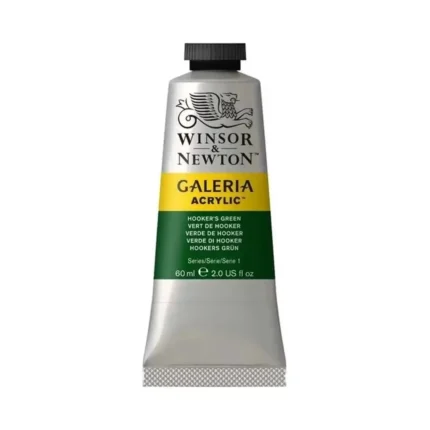 Winsor & Newton Galeria Acrylic Colour 60ml – Hooker's Green Professional Acrylic Paint