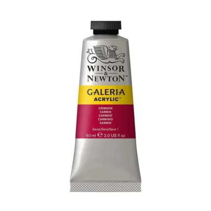 Winsor & Newton Galeria Acrylic Colour – Crimson 60ml