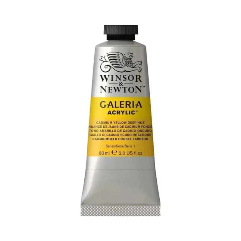 Winsor & Newton Galeria Acrylic Colour 60ml – Cadmium Yellow Deep Hue