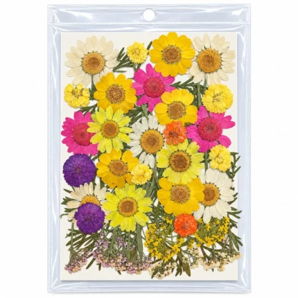 35-in-1 Premium Mixed Pressed Dried Flower Pack for Resin Art