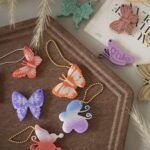 Butterfly Keychain Pendant Silicone Mold for Resin Art | DIY Jewellery & Charm Mould