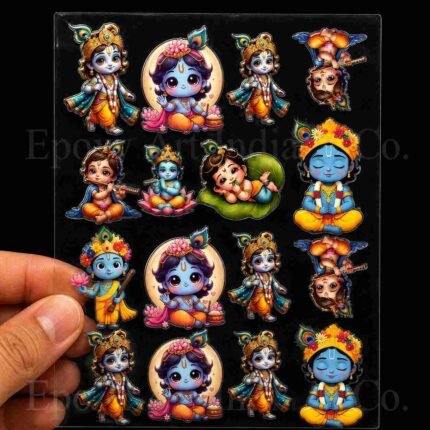 Bal Krishna UV DTF Sticker for Resin Art (5187)