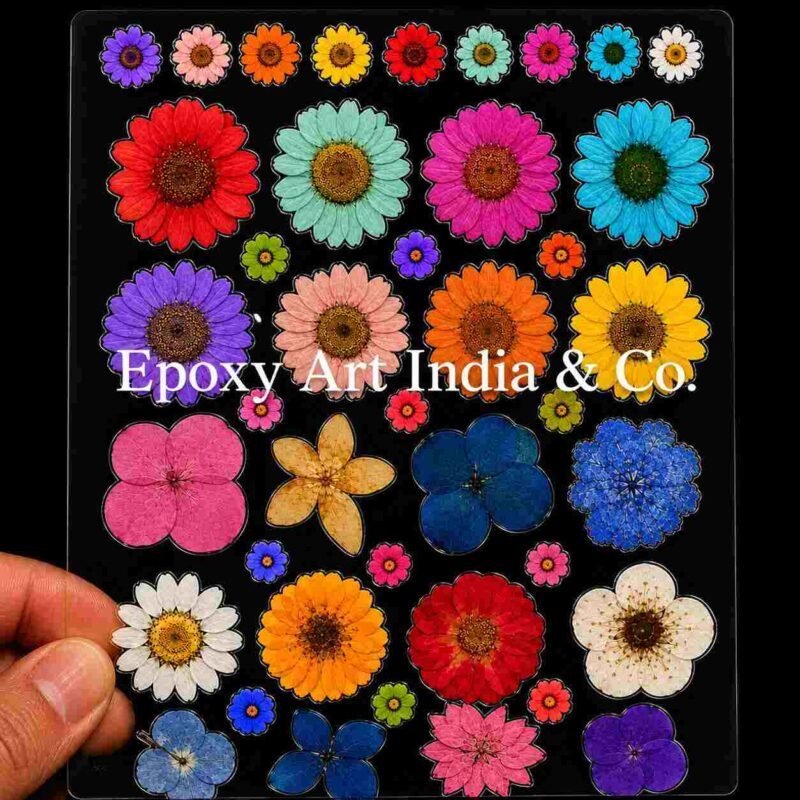 40 Cavity 3D Flower UV DTF Sheet for Resin Art (5068)