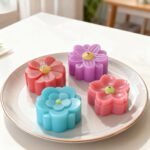 Petlo Flower Silicone Mold for Candle & Soap Making | Reusable Floral Mold