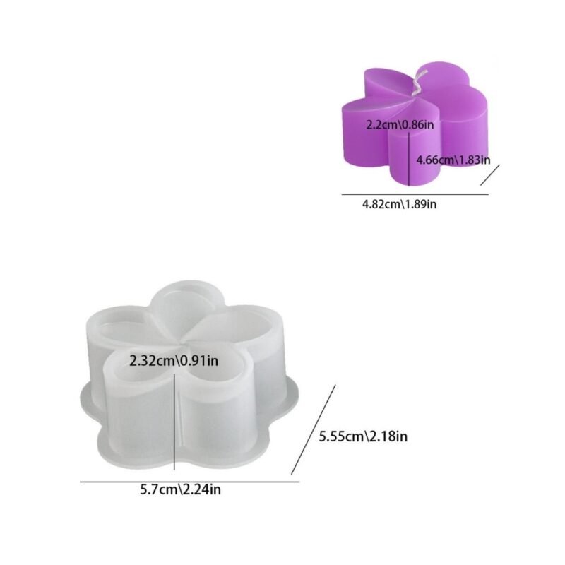 Floop Flower Candle Mold