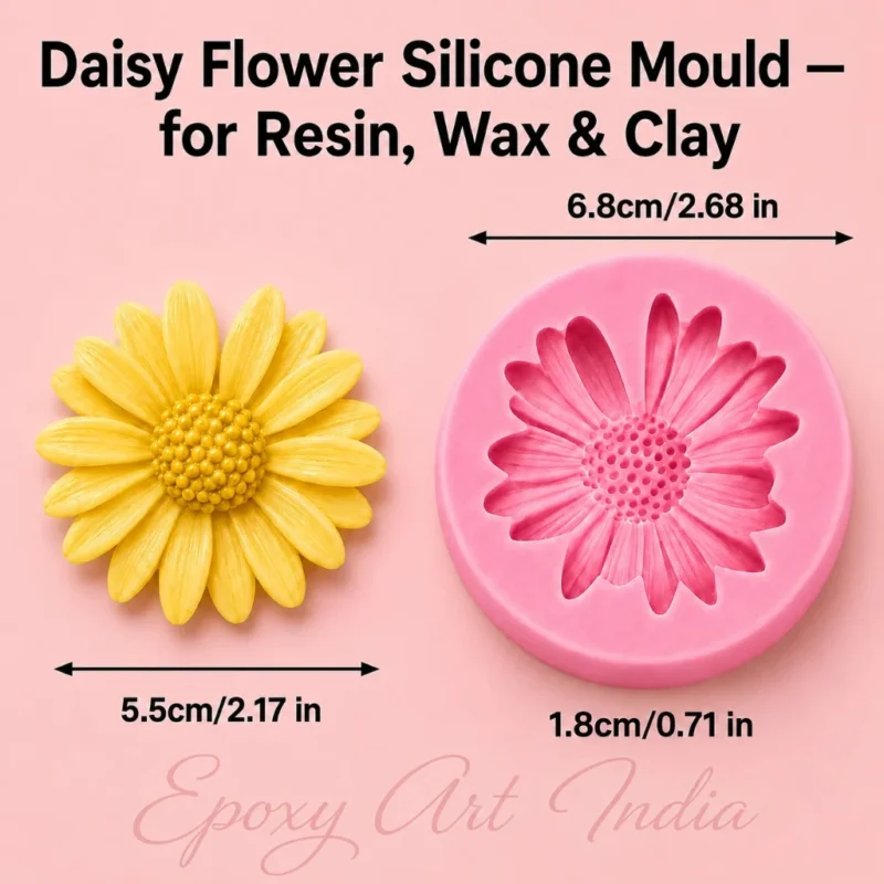 Daisy Flower Silicone Mould for Resin, Wax & Clay