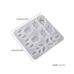 Leaf Pendant Silicone Mold for Resin Art | DIY Jewellery, Charm & Keychain Mould