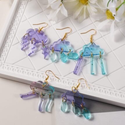 Leaf Pendant Silicone Mold for Resin Art | DIY Jewellery, Charm & Keychain Mould