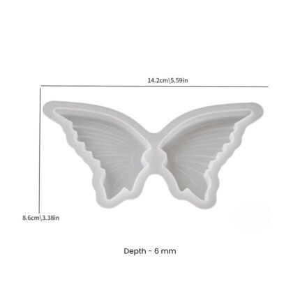 Butterfly Wings Silicone Mold for Resin Art | Reusable Butterfly Craft Mould