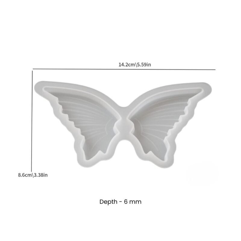 Butterfly Wings Silicone Mold for Resin Art | Reusable Butterfly Craft Mould