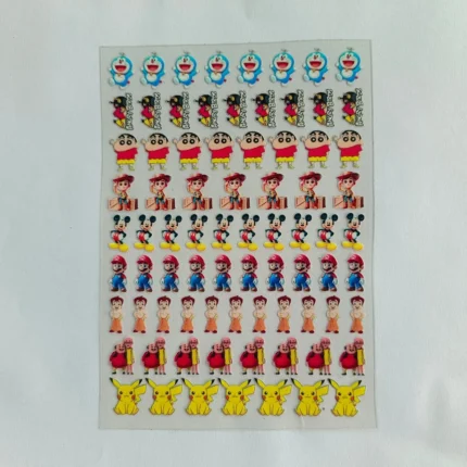 Cartoon UV DTF Sticker for Resin Art