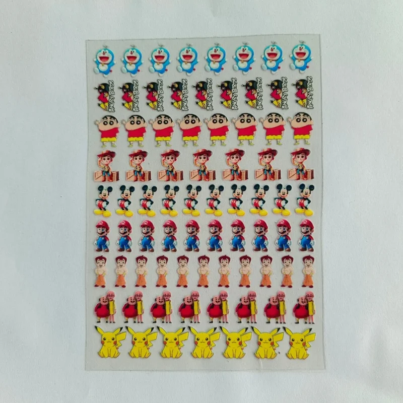 Cartoon UV DTF Sticker for Resin Art