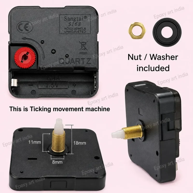 18mm Ticking Clock Machine