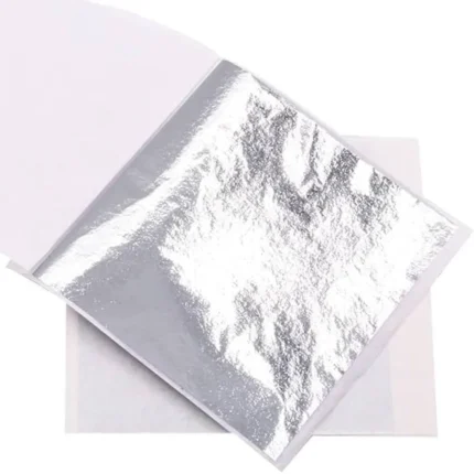 Silver Foil Sheet for Resin Art