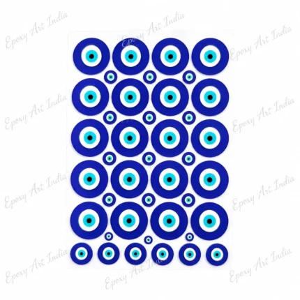 Evil Eye UV DTF Sticker for Resin Art