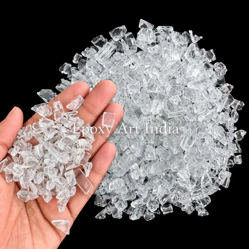 Firepitt Glass For Resin Art Size : 7 to 8mm