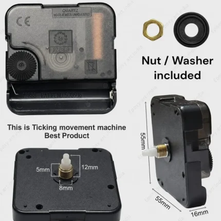12mm Ticking Clock Machine