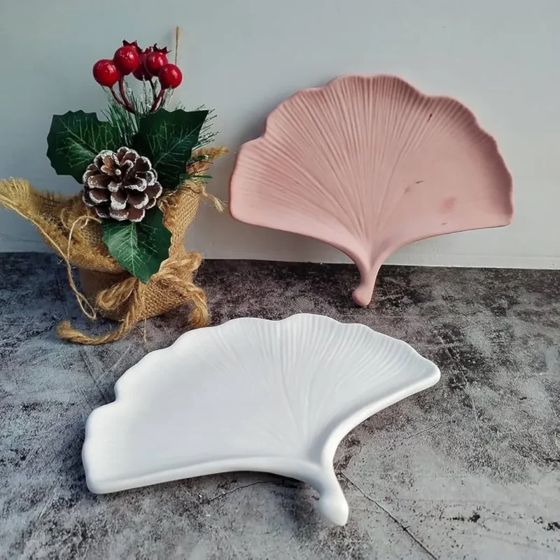 Ginkgo Leaf Trinket Tray Silicone Mold