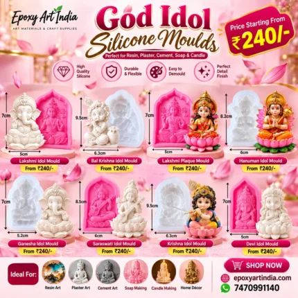 God Idol Silicone Moulds Catalogue