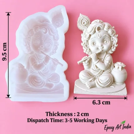 Mini Bal Gopal Silicone Mold