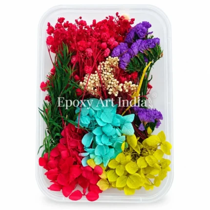 Mix Red Dry Flower Box For Resin Art