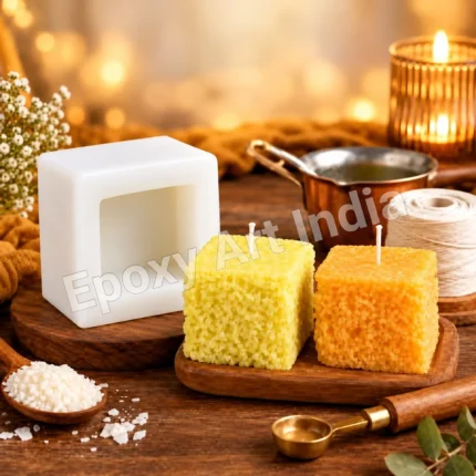 Dhokla Candle Silicone Mould – 3D Food-Shaped Mould