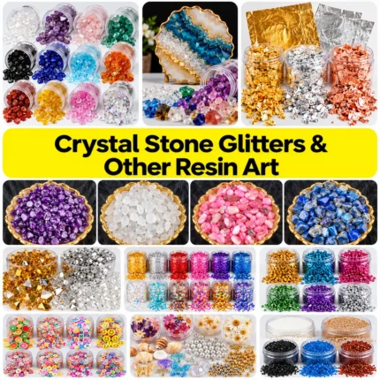 Crystal Glitters & Resin Art Collection