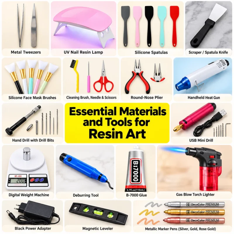 Essential Materials and Tools for Resin Art