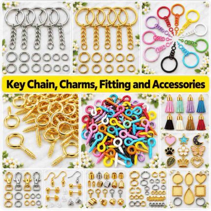 key Chains, Charms, Fitting and Accessories