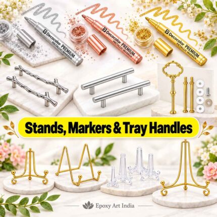Stands, markers and tray handle