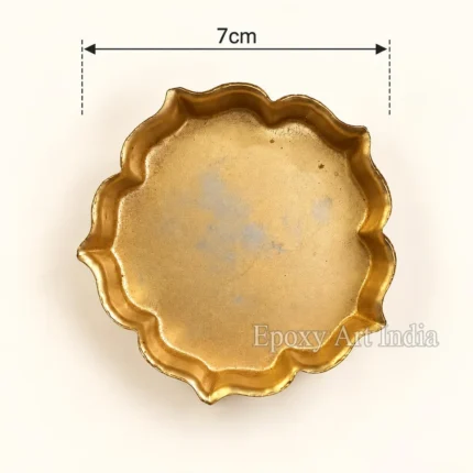 5 Nok Small Size Designer Diya Urli for Candle Making