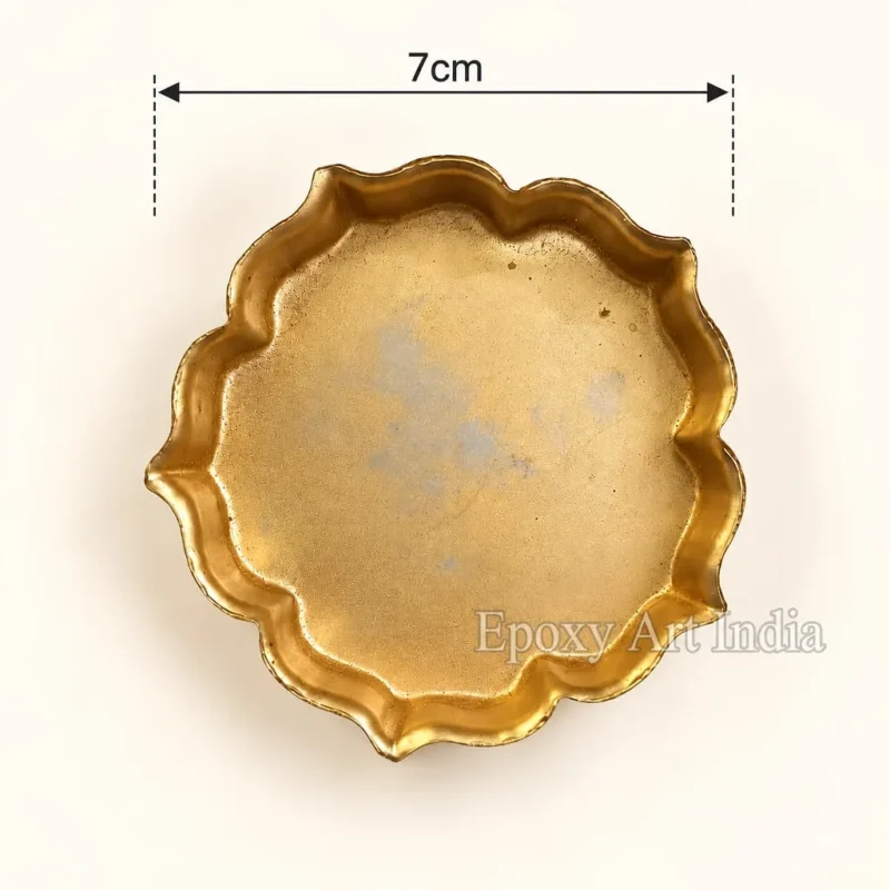 5 Nok Small Size Designer Diya Urli for Candle Making