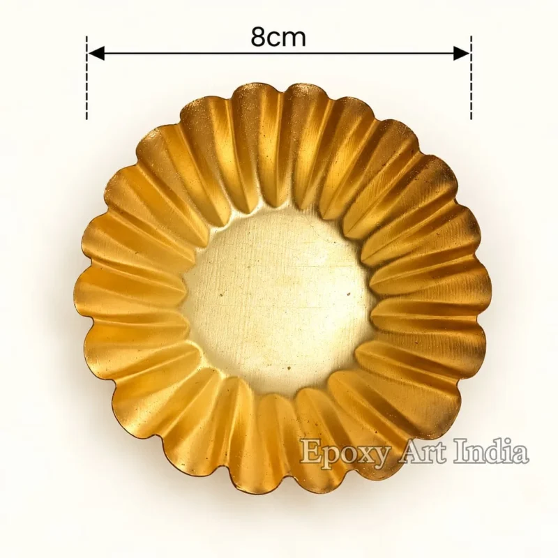 Designer Metal Bowl Urli for Candle Making