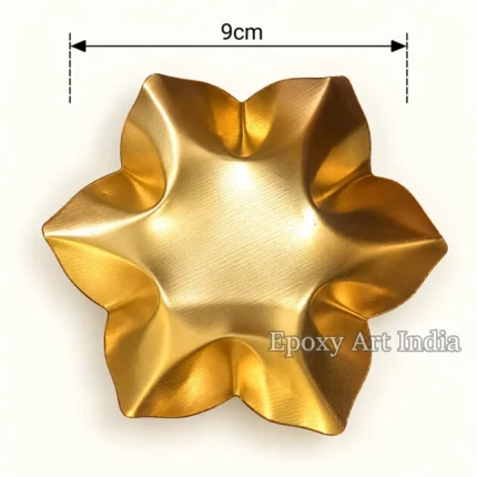 6 Nok Flower Shape Urli for Candle Making