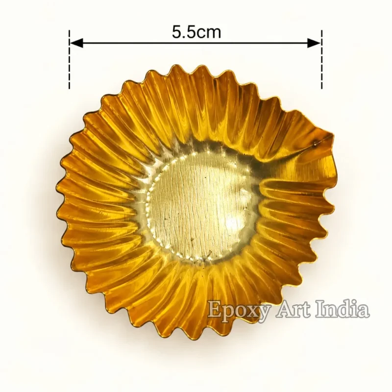 Small Metal Diya Urli for Candle Making
