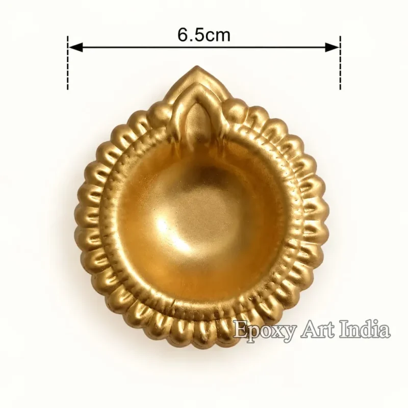 Big Size Designer Diya Urli for Candle Making