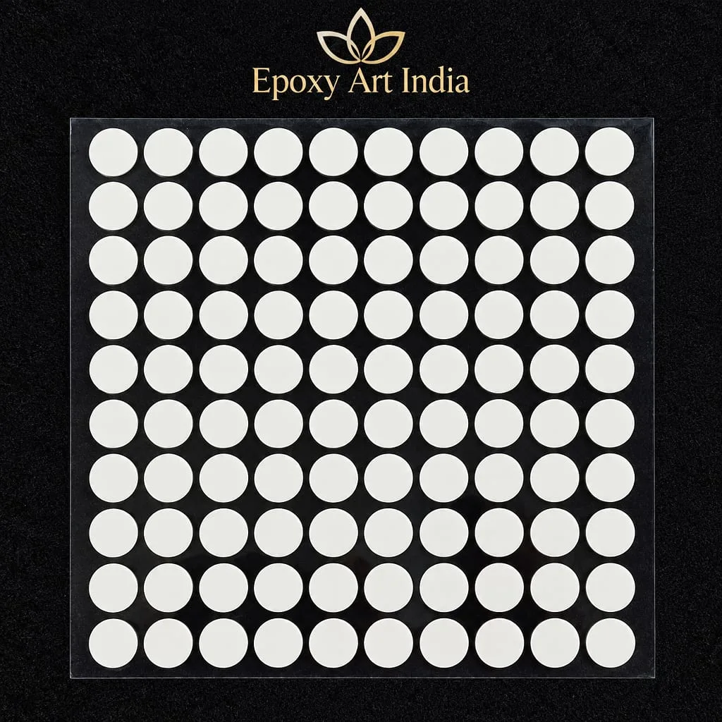 Candle Wick Stickers | Heat Resistant Wick Adhesive Tabs for Candle Making (Pack of 100 dots) Candle Wick Stickers | Heat Resistant Wick Adhesive Tabs for Candle Making (Pack of 100 dots)