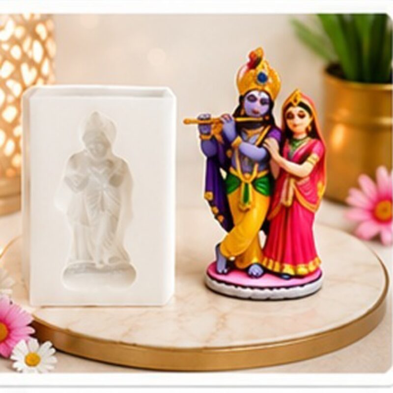 Radha Krishna Idol Making Mould | God Mould