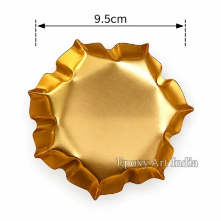 7 Nok Lotus Metal Urli for Candle Making