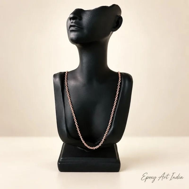Rose Gold Chain for Resin Jewellery Making Set of 5